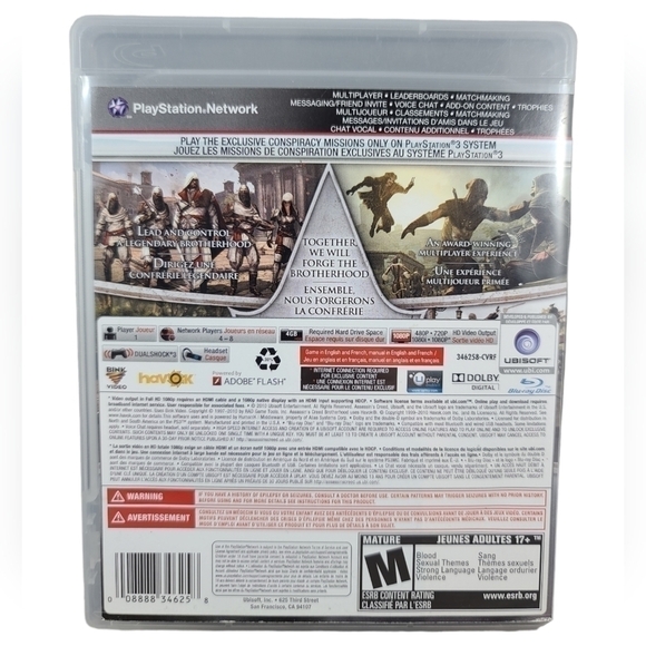 ASSASSIN’S creed: brotherhood – PS3 game uBISoft playstation - Picture 2 of 4
